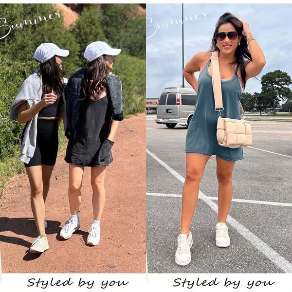 Damen-Minikleid ohne Ärmel – Perfekt für den Sommer